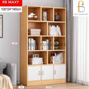 BEST RB MAXY-100 Rak Buku Rak Pajangan Rak Multifungsi Minimalis