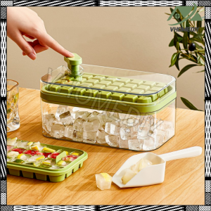 Ice Cube Tray For Freezer With Cover Ice Lattice Easy Release Ice Tube Tray Mold