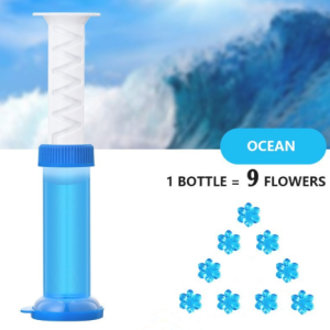 Toilet Cleaning Flower Solid Detergent Shower Gel Deodorant Fragrance Fresh Air Flower Cleaning Flower Gel