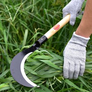 เคียว เคียวเหล็กแมงกานีส อเนกประสงค์ ใช้สําหรับ ตัดไม้ ตัดหญ้า ตัดแต่งกิ่งไม้ มีดพร้า เคียว ใบมีดโค้ง เคียวญี่ปุ่น อเนกปร