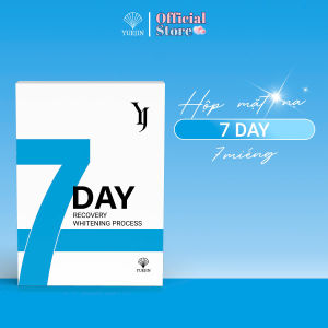 Mặt nạ 7 ngày Yuejin cấp ẩm làm dịu dưỡng trắng da chăm sóc da hiệu quả (Hộp 7 miếng cao cấp)