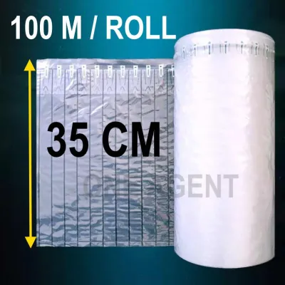 100 Meter Inflatable Air Bubble Packaging Wrap Air Packinging Protective Bubble Air Column [MALAYSIA]