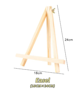 Paint by Numbers Kit for Kids with Wooden Frame Animals Easy Framed Paint by Numbers for Kids Age 4-8-12 DIY Simple Acrylic Oil Kids Painting by Numebrs Kit for Home Wall Decor DIY 数字油画套装