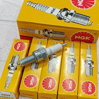 Busi NGK CPR6EA-9 GROSIR 1 KOTAK ISI 10 Pcs Untuk motor Honda Matic Beat Scoopy Vario Spacy PCX Vixion jupiter MX MX King Sonic 150 Satria Fu CBR 150R CB150R