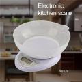 Kitchen Scale B05 Timbangan Dapur Digital dengan Mangkok Kapasitas 5 Kg - Timbangan Kue. 
