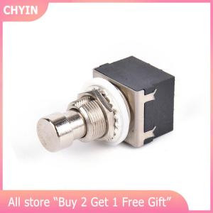 [COD] CHYIN 1x 9-pin 3PDT Guitar Effects Pedal Box Stomp Foot Metal Switch True Bypass black