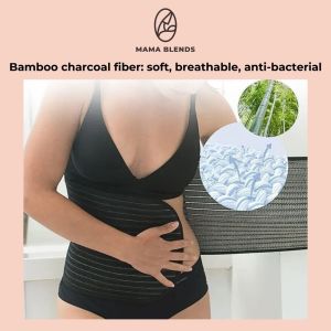 Lunabebe by Mama Blends Medical Grade Tummy Wrap Bamboo Charcoal Support Binder