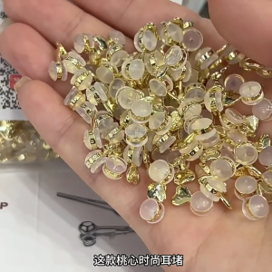 Pack of 20 Metal Earring Replacements Easy to Wear and Remove Ear Supports Earring Backs Supportive Earring Lifters