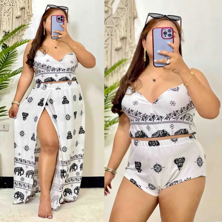 AZTEC%203IN1%20SWIMWEAR%20PLUS%20SIZE%20L-3XL%20By%20LKOUtaytayclothing%20-%20Image%202
