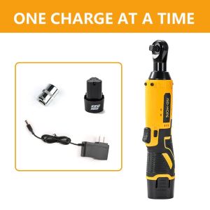 700W 180N.m Cordless Ratchet Wrench  3/8  Electric Wrench  Right Angle Wrench  Drill Screwdriverl Screw  Nut Repair Tool  Pneumatik Kunci  Ratchet Kunci  Angin Ratchet Tanpa  Kabel Electric Ratchet Wrench Mesin Buka Baut