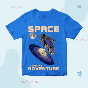 Baju Kaos Anak Laki Laki Motif Astronot Cowok Distro Keren Umur 1 - 10 Tahun - Code8.id - DTF2