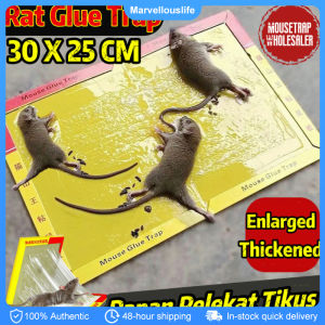 10pcs Super Strong Sticky Mouse Board Mouse Trap Sticky Mat Mice Catcher Glue Pad Non-toxic Pest Control Board