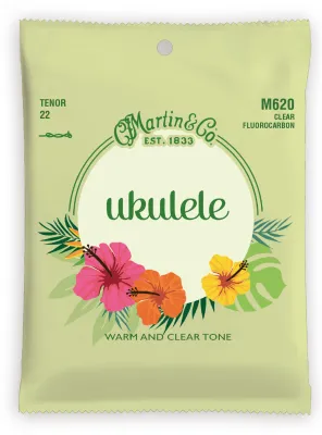 Martin M620 for Tenor Ukulele String Set (Clear Flurocarbon)