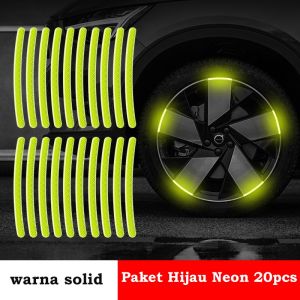 Stiker Mobil Stiker Motor 20pcs Stiker Reflektor Select Mobil Motor Sticker Reflektor