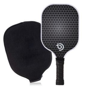 SG【ReadyStock】Carbon Fiber Pickleball Racket Set - Features Honeycomb Core & Graphite Face for Competitive Tennis-Style Play