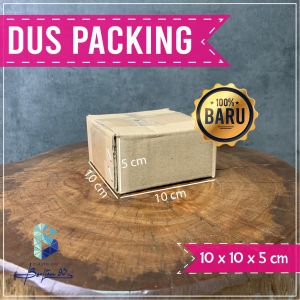 (isi 10 dus) KARDUS PACKING UK. 10X10X5 CM . COCOK BUAT PACKING BARANG PACKING BAJU DAN PINDAHAN.