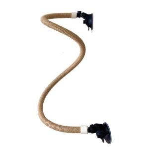 Parakeets Perch Bird Perches Standing Perch Suction Cup Folding Perch for Pecking Grinding Bird Enrichment Accessories