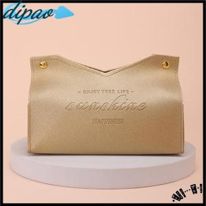 【dipao】 Internet Celebrity Paper Box Creative Paper Tissue Box Living Room Light Luxury High-end Napkin Box Living Room Hotel Bedroom