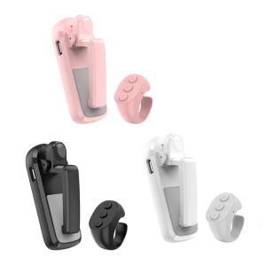 Remote Control Page Turner Accessories Page Turner Clicking for Tablet Reading Novel Taking Phone Camera Video Record