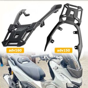MINIMALUX Hợp nhôm Giá đỡ đuôi xe máy Đen Tự làm Giá đỡ sau xe máy Bền bỉ Giá để hành lý xe máy Cho Honda ADV150./ADV 160 Phụ kiện xe máy