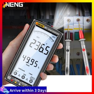 Professional Rechargeable Multimeter with Anti-burn Safety Feature True RMS Digital Multimeter for Electrical Diagnostics and Repair