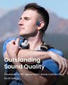 SHOKZ S803MN OpenRun Mini - Open-Ear Bone Conduction Sports Headphones, Bluetooth Wireless Earphones - Sweat Resistant 8H Playtime Built-in Mic. 
