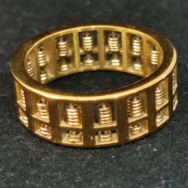 Sempoa on sale gold ring