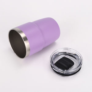 8oz Stainless Steel Thermos Cup Multi-color Portable Ice Cup Mini Double-layer Insulated Coffee Mug With Lid Water Bottle2026
