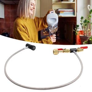 อะแดปเตอร์เติมกระบอก CO2สแตนเลส36นิ้วสำหรับอุปกรณ์บำรุงรักษาคาร์บอน