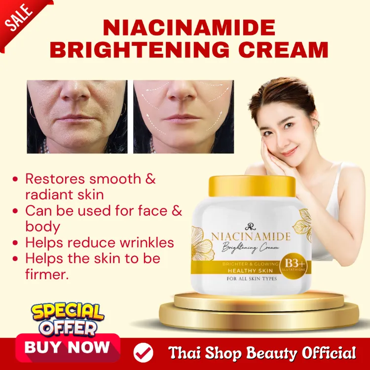 AR Niacinamide Whitening Cream Skin Brightening Dark Spot