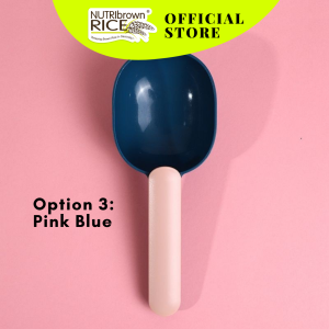 Rice Measuring Spoon with Multifunctional Sealing Clip (Bean/Flour/Grains Scoop) Rice Scoop Shovel Kitchen Measuring Tool