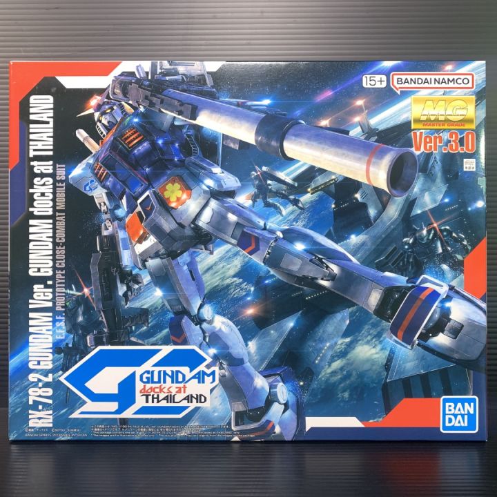 MG 1/100 RX-78-2 Gundam Ver 3.0 Ver Gundam Docks at Thailand