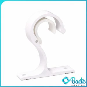 Baete Durable Window Curtain Drapery Rod Holders Bracket DIY Rome Pole Curtain Brackets