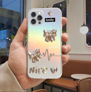 Case Hologram Samsung A14 A24 A34 A54 A22 M22 M32 A15 A25 A35 A55 Motif ( 3D LOVE ) Softcase Hologram Bening Tebal - Clear Case 2MM - Sofkes Hp - Kesing Lucu - Casing Viral