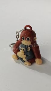 New Product Protect Punch The Monkey3D Printed monkey keychain pendant
