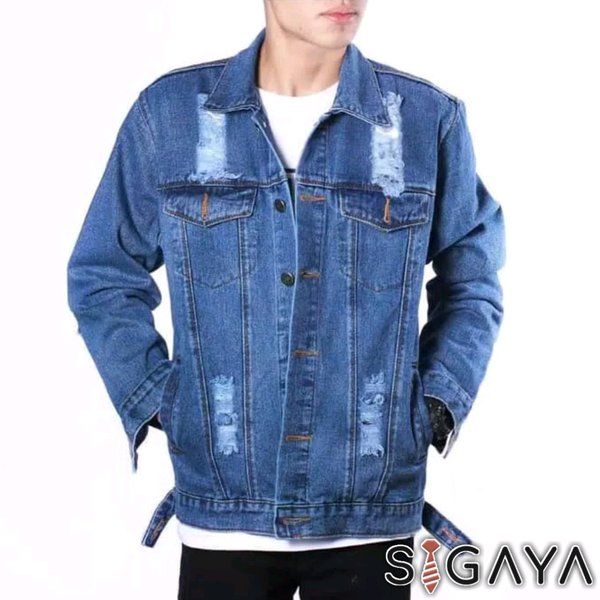 Jaket best sale levis ripped