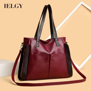 IELGY Túi Đưa Thư Da Mềm Sức Chứa Lớn Hoài Cổ Cho Nữ