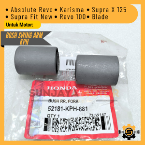 Bush Fork Arm Original Honda KPH Bosh Swing Arm Supra X 125 Absolute Revo Blade Karisma Revo 100 Bos Arem Bushing Lengan Ayun Ori AHM