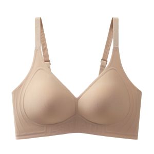 DIVVA Women Seamless Bra Sling Bra Underwear U-Shaped Beautiful Back Seamless No Steel Ring Sling Black Bra