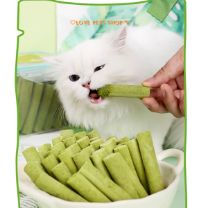 Cỏ catnip cho Mèo bổ sung dinh dưỡng dạng thanh dài - Love Pets Shop
