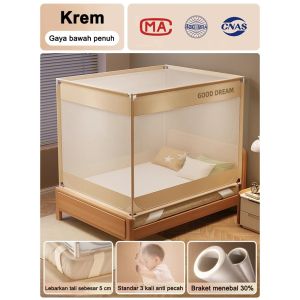 Mythbaby มุ้งกันยุงป้องกันการตกเหมาะสำหรับใช้ในห้องนอนทั้งครอบครัวปกป้องเด็กและทารกจากการตกจากเตียง