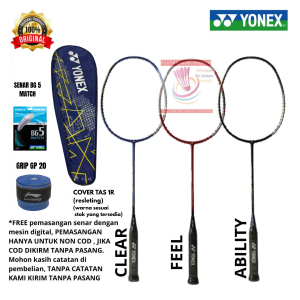 RAKET YONEX BADMINTON BULUTANGKIS YONEX ARCSABER 1 FEEL CLEAR ABILITY