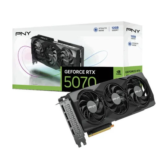 (NEW RELEASE) PNY NVIDIA Geforce RTX 5070 12GB GDDR7 PC Graphics Card (Brand New Full Set)