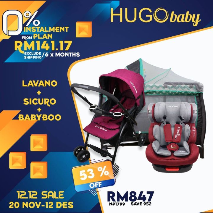 HUGO BABY COMBO SALES LAVANO DOUBLE FACING