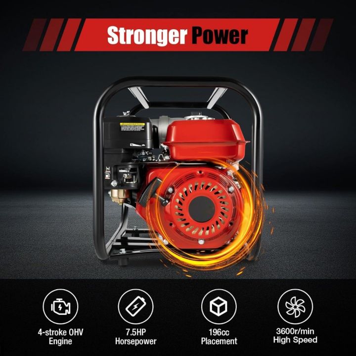 REAIM%204-Stroke%20Gasoline%20Engine%20Water%20Pump%202x2%203x3%20inch%20High-Lift%2012HP%20Gasoline%20Pump%20for%20agriculture%20-%20Image%205