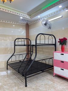 Giường sắt hai tầng kích thước 1m x 1m2 ĐẠI THÀNH