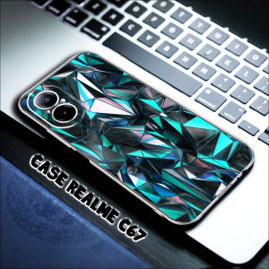 Case REALME C67 terbaru 2024 Motif ABSTARX 2 Clear Case Softcase Bening Tebal Casing Hp