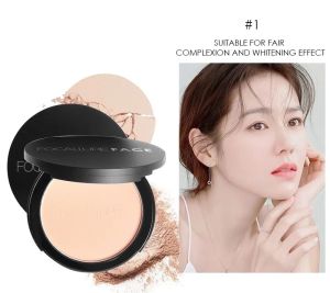 FOCALLURE Oil-control Pressed Powder-Matte Bedak Padat