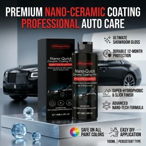 Ceramic Nano Car Coating Agent Automotive Paint Protection Hydrophobic Scratch Resistant Long Lasting Durable Coating Solution
