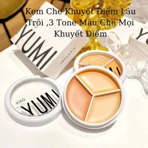 Kem Che Khuyết Điểm Thần Thánh Lâu Trôi 3 Tone Màu Che Mọi Khuyết Điểm che phủ làm sáng da quầng thâm mắt  Xiao Yumi  =